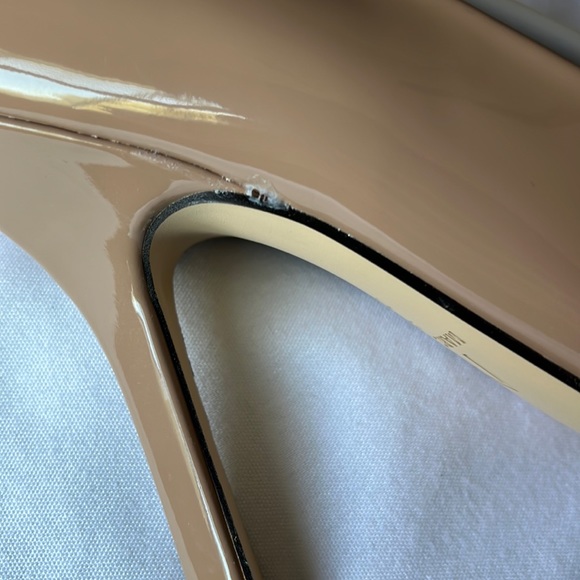 New! Marc Fisher LTD Everly Pointed Toe Pump Size 7 Tan NIB Retail $140 - Picture 12 of 14